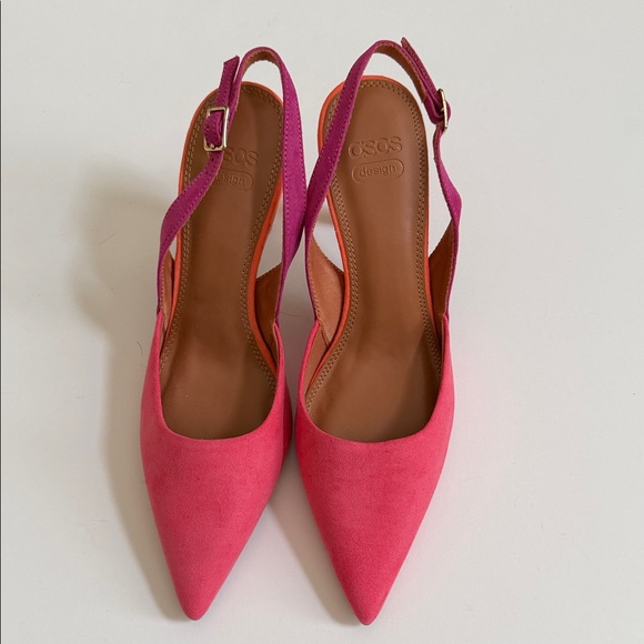 ASOS Shoes - ASOS Fuchsia, Orange, Violet  Slingback Heels